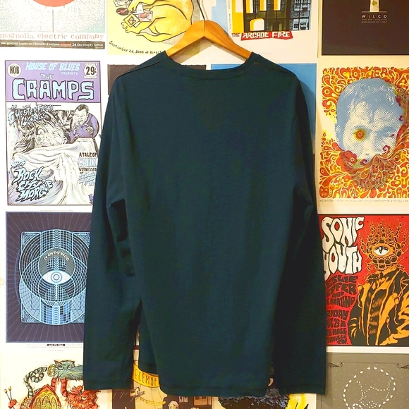 Men's Guess XXL Teal Blue Shirt - Picture 4 of 6